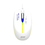 Acer OMW020 Silent Wired Mecha Blue White