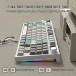 ATTACK SHARK K86 RGB TKL Wireless Mechanical with screen Business Grey - Image 5