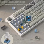 ATTACK SHARK K86 RGB TKL Wireless Mechanical with screen Business Grey - Image 6