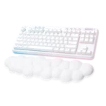 Logitech G715 Wireless TKL White ( brown tactile) - Image 3