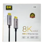 8K HDMI 2.1V Optic Cable 100m - Image 2