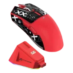 ATTACK SHARK X11 Wireless with Charging Dock Red - Image 3