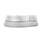 Logitech Wave Keys Ergonomic Wireless Full Size White - Image 3