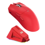ATTACK SHARK X11 Wireless with Charging Dock Red - Image 4