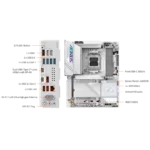 AORUS X870E Pro Ice Wifi D5 - Image 2