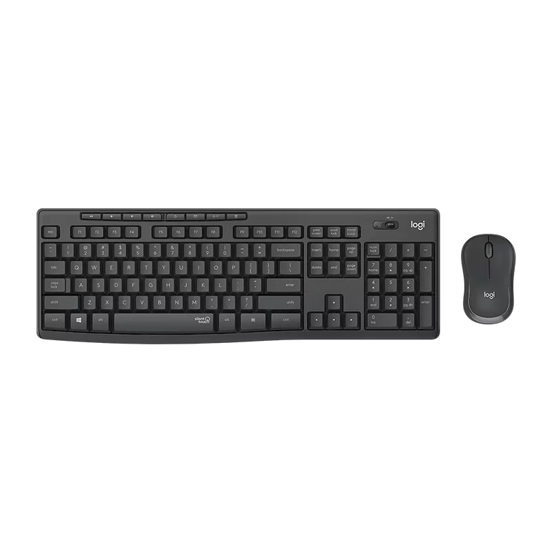 Logitech MK295 Silent Wireless Keyboard and Mouse Combo Black - NewTech ...
