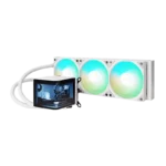 TRYX PANORAMA SE ARGB 360 L-shaped AMOLED Screen Liquid White