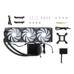 TRYX PANORAMA SE ARGB 360 L-shaped AMOLED Screen Liquid Black - Image 5