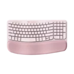 Logitech Wave Keys Ergonomic Wireless Full Size Rose