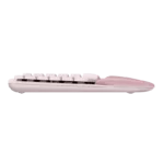Logitech Wave Keys Ergonomic Wireless Full Size Rose - Image 5