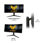 Asus TUF VG34WQML5A 34 inch 250Hz Curved - Image 2