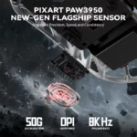 ATTACK SHARK R2 Gaming 8K White - Image 7