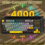 ATTACK SHARK X87 Wireless Mechanical Star Black - Image 6