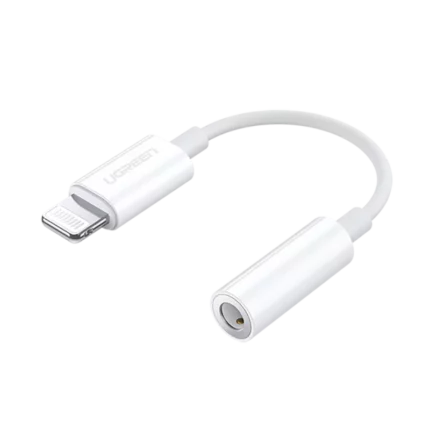 UGREEN US212 Lightning to 3.5mm Female Aux Headphone Jack Adapter 7cm (30759)