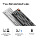 Keychron K8 Max QMK Wireless Mechanical TKL Black - Image 5
