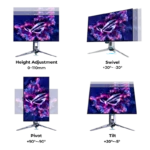 Asus ROG Swift OLED PG27AQWP-W 27 inch 720Hz Dual-Mode QHD - Image 2