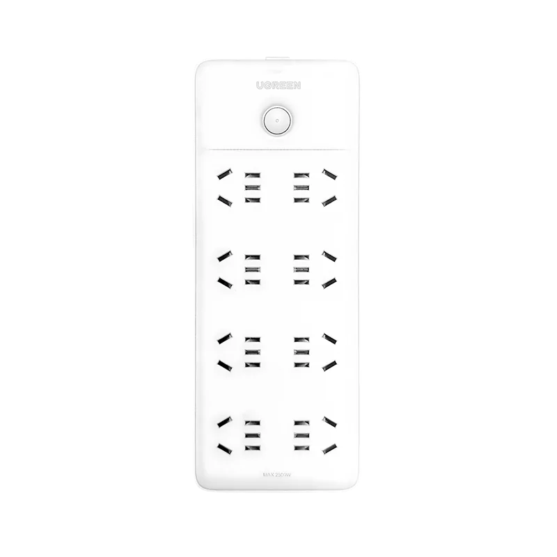 8outlet_1 UGREEN 8-outlet master-control extension power strip (15304) - Image 1