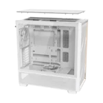 Antec FLUX Wood Mid Tower with 5x Fan White - Image 12