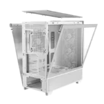 Antec FLUX Wood Mid Tower with 5x Fan White - Image 13