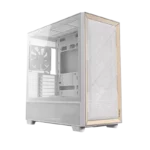 Antec FLUX Wood Mid Tower with 5x Fan White - Image 2