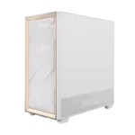 Antec FLUX Wood Mid Tower with 5x Fan White - Image 6