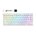 ATTACK SHARK R82 HE Rapid Trigger Keyboard Magnetic Switch White contour line