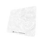 Attack Shark Obsidian CM05 White Glass Gaming Mouse Pad