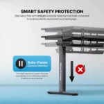 FANTECH DW114 DUBLIN Workstation Dual Motor Adjustable Rising Magnetic Desk - Image 13