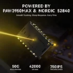 ATTACK SHARK R11 ULTRA Wireless 8K Gaming Black - Image 5