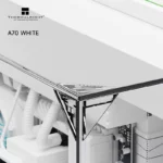 Thermalright A70 ATX Mid Tower White - Image 4