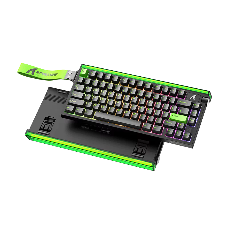ATTACK SHARK R85 HE Rapid Trigger Keyboard Magnetic Switch Black