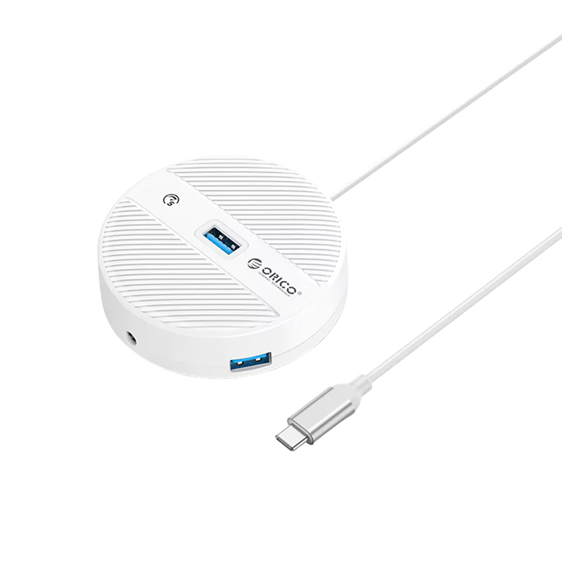 YS4-C3-1 ORICO Desktop Type 4-Port USB Hub with Audio/Mic Port (YS4-C3) - Image 1