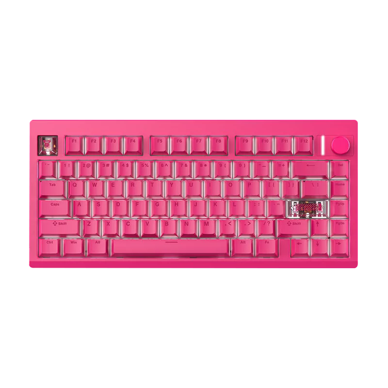 pink-1 FANTECH MK921 MAXFIT8 QMK Wireless Mechanical Gaming Pink - Image 1