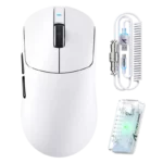 ATTACK SHARK X8 Ultra 8KHz Wireless Gaming Mouse With C06 Ultra Cable WHITE - Image 2