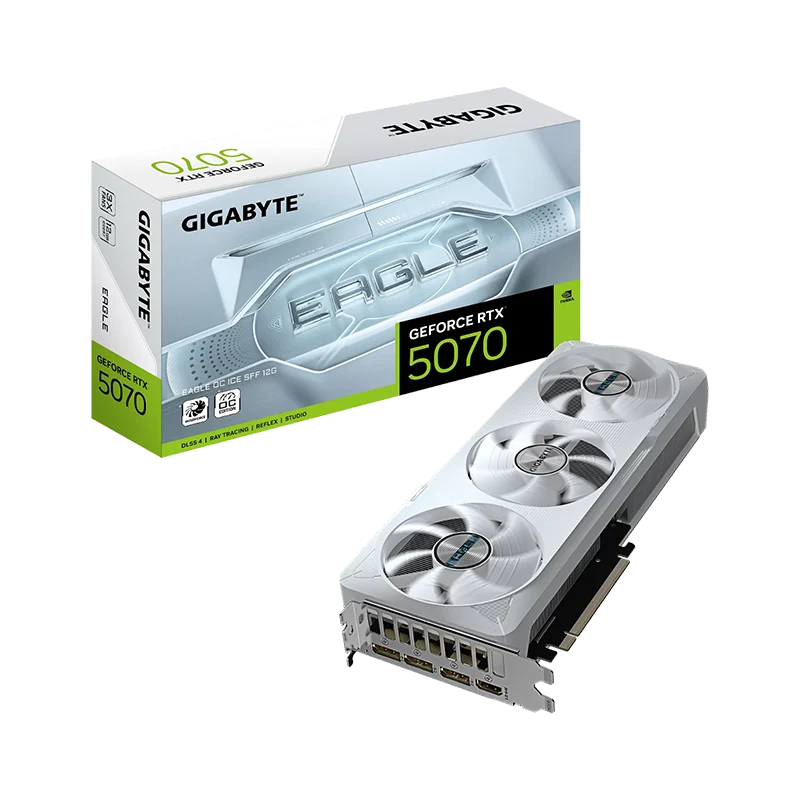 Gigabyte RTX 5070 EAGLE OC ICE SFF 12G White