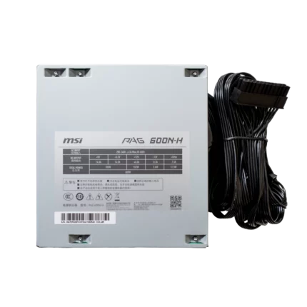 MSI Pag 600N-H 600W PSU (No box)