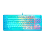 SteelSeries Apex 3 TKL White RGB Gaming Keyboard Aqua