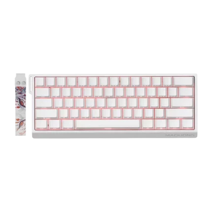 FGG MAD 60 HE Gaming Magnetic Switch Keyboard White