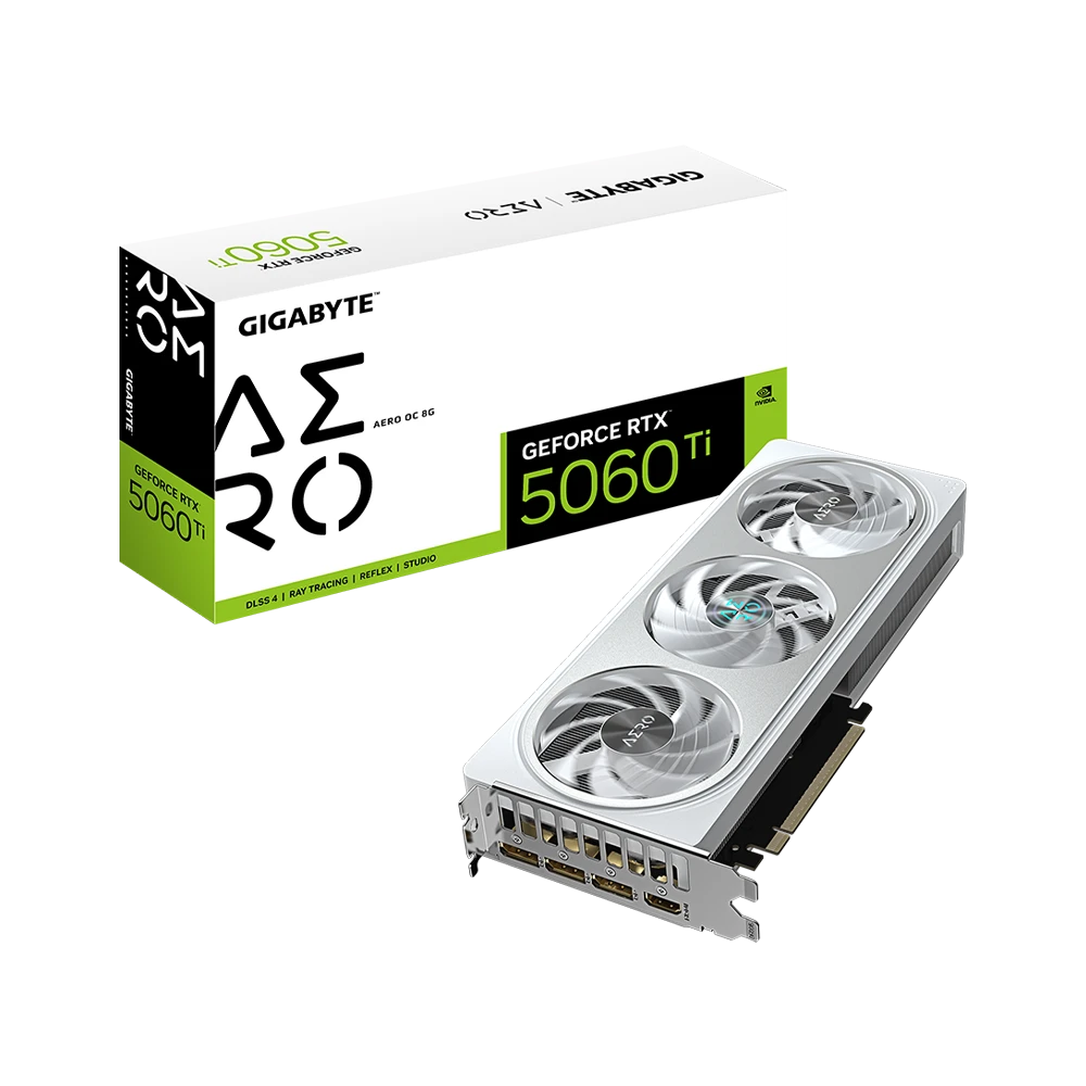 Gigabyte RTX 5060Ti Aero 8GB White