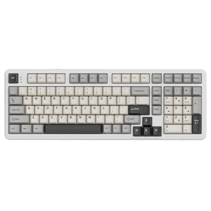 ATTACK SHARK X98 Full-size Wireless Mechanical Keyboard Starlight White